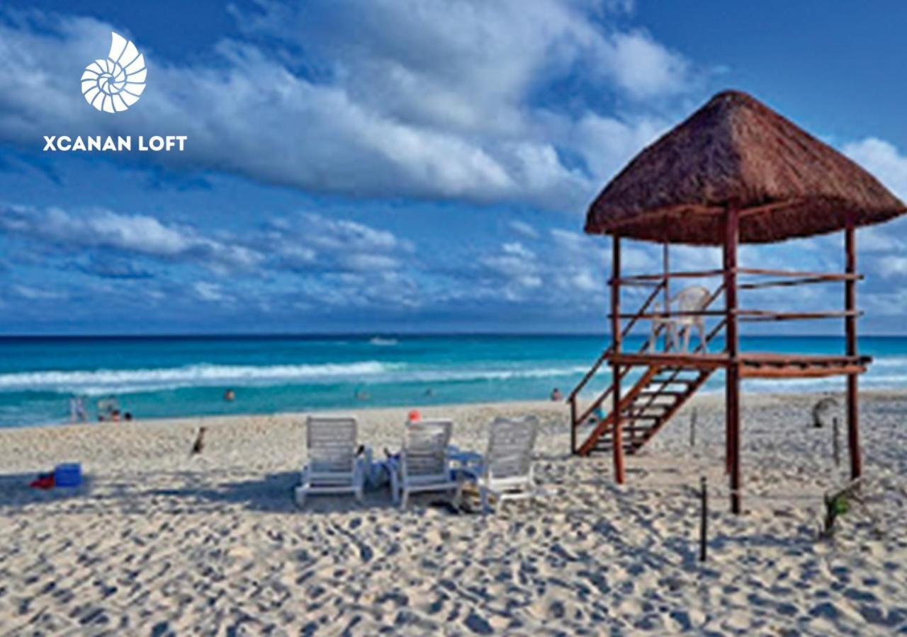 Xcanan Loft On Park Royal, The Best Area In Cancun Right On The Beach Zewnętrze zdjęcie