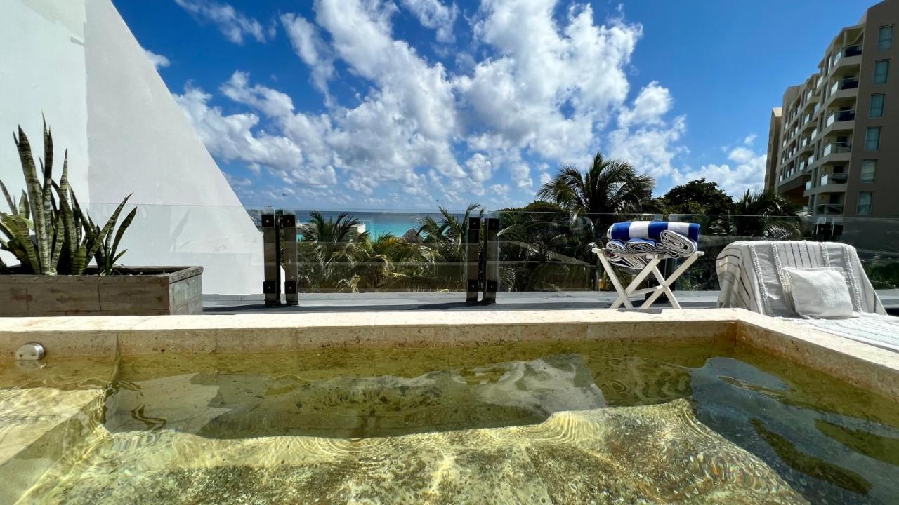 Xcanan Loft On Park Royal, The Best Area In Cancun Right On The Beach Zewnętrze zdjęcie