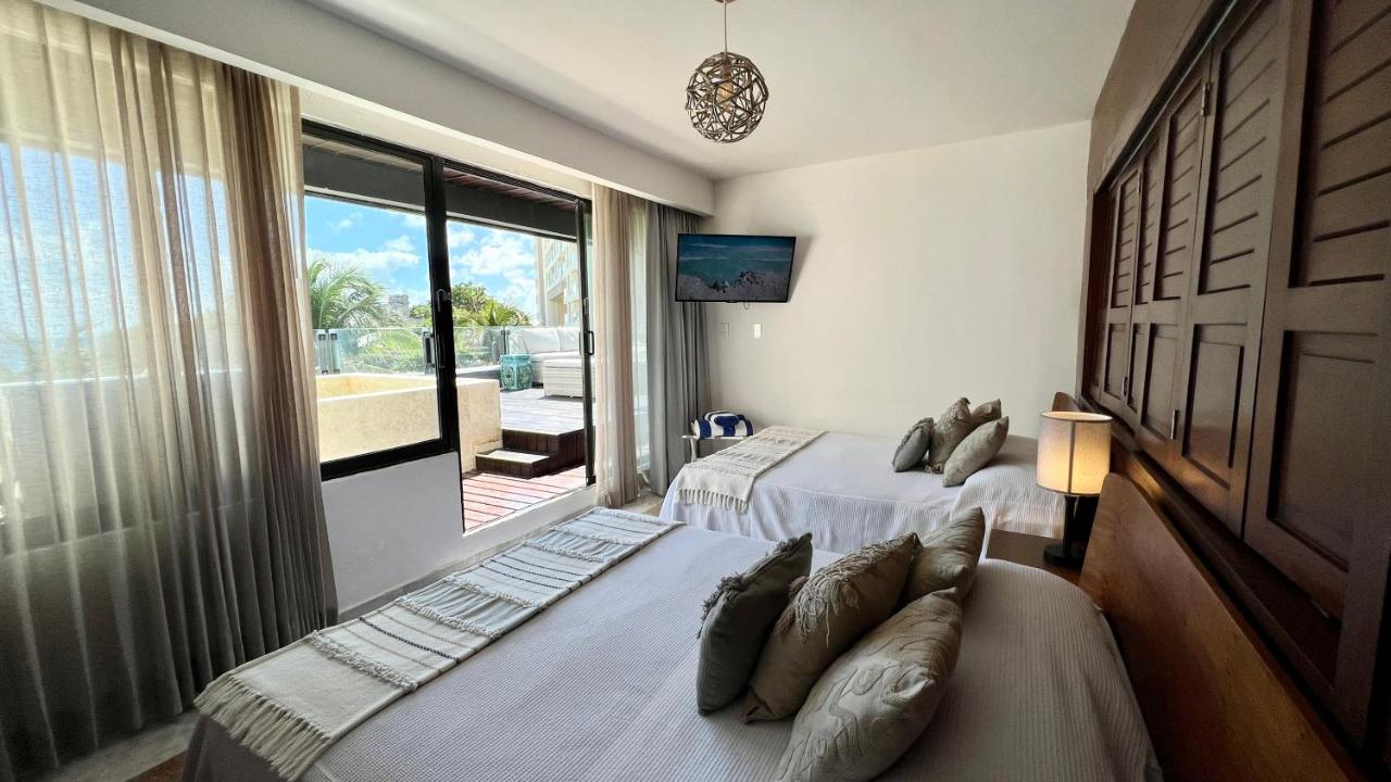 Xcanan Loft On Park Royal, The Best Area In Cancun Right On The Beach Zewnętrze zdjęcie