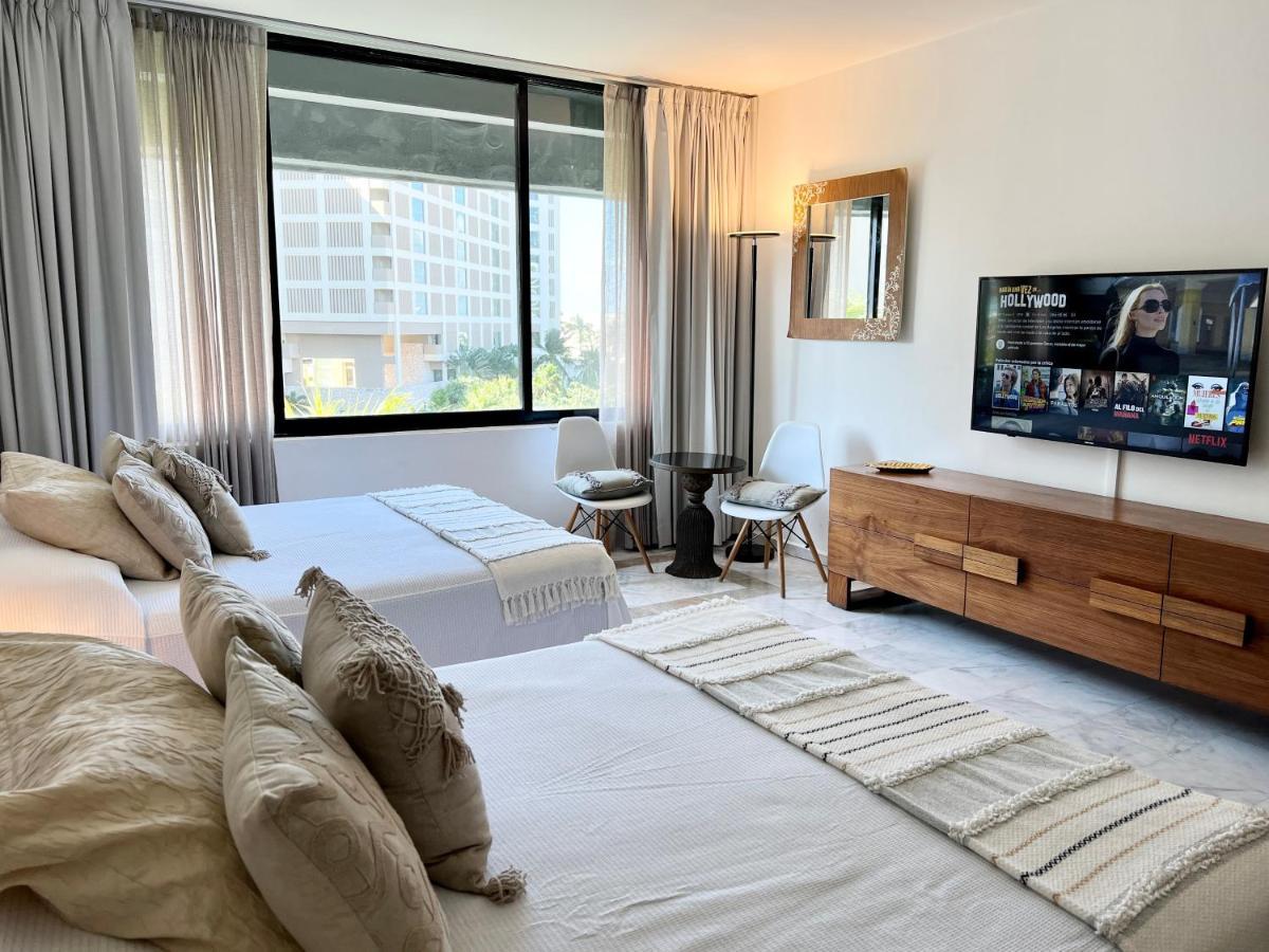 Xcanan Loft On Park Royal, The Best Area In Cancun Right On The Beach Zewnętrze zdjęcie
